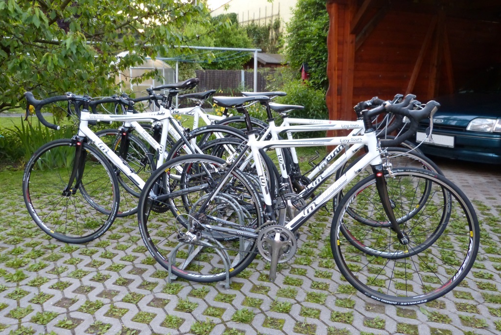 das sind sie, die schicken Räder das sind sie, die schicken Räder