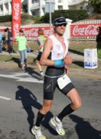 Sven auf der Laufstrecke